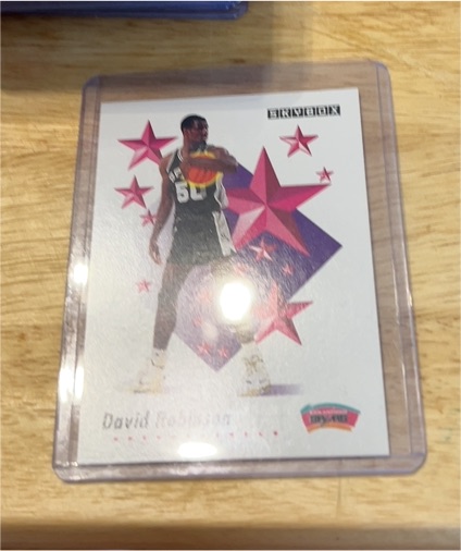 1991 SkyBox #509 David Robinson — front