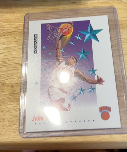 1991-92 SkyBox John Starks New York Knicks — front