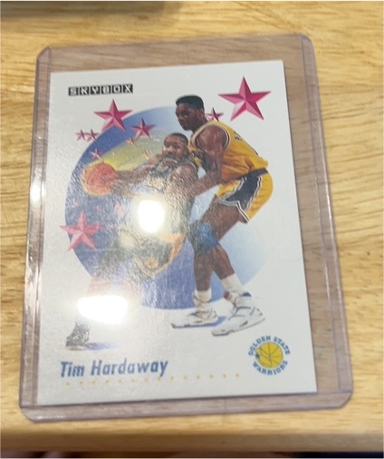 1991-92 SkyBox #494 Tim Hardaway — front