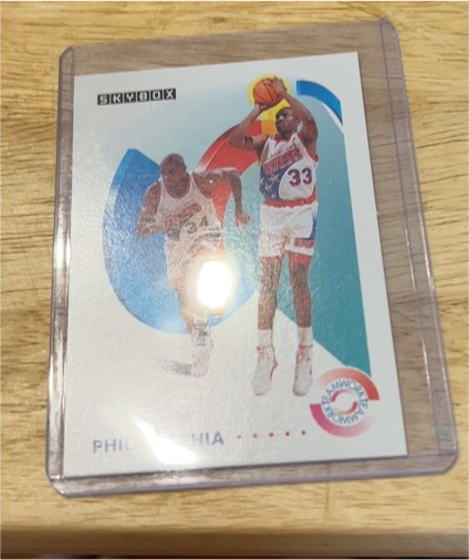 1991-92 Skybox #478 Charles Barkley / Hersey Hawkins — front