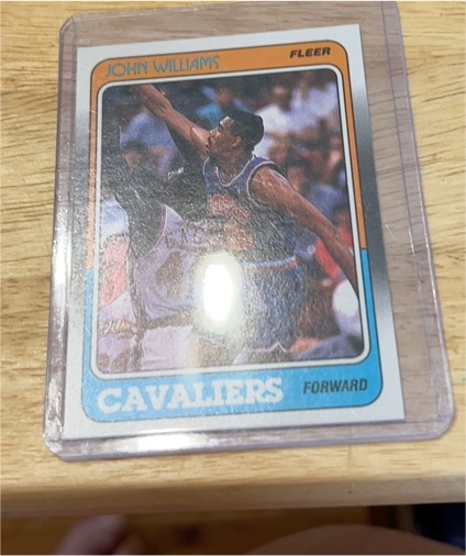 1988-89 Fleer #26 John Williams — front