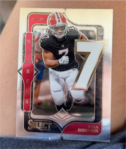 2024 Panini Select #3 Bijan Robinson — front