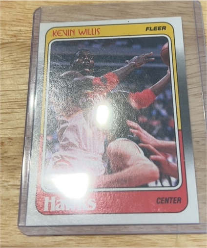 1988-89 Fleer #6 Kevin Willis — front
