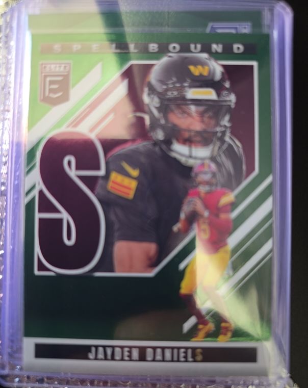 2025 Panini Donruss Elite Spellbound #S Jayden Daniels — front