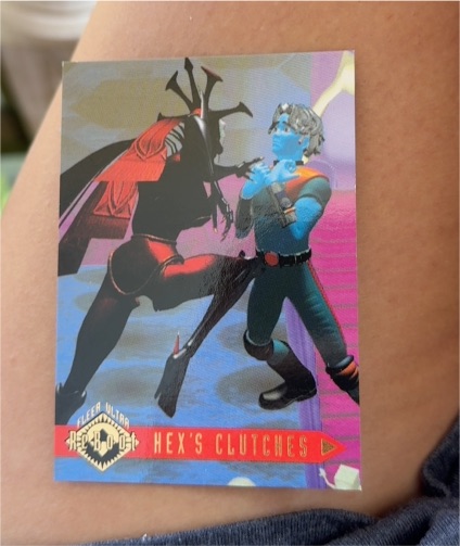 1995 Fleer Ultra ReBoot Hex's Clutches — front