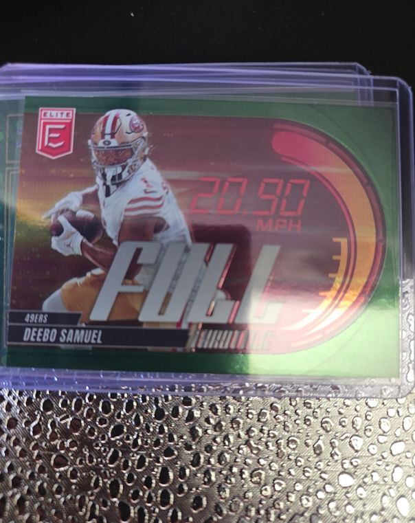 2025 Panini Donruss Elite #25 Deebo Samuel Full Throttle — front
