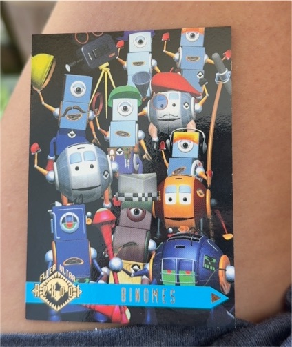 1995 Fleer Ultra ReBoot #66 Binomes — front