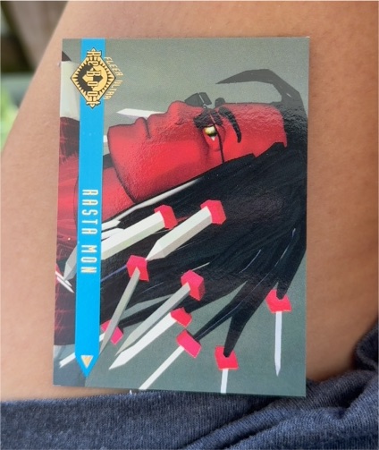 1995 Fleer Ultra ReBoot #143 Rasta Mon — front
