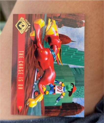 1995 Fleer Ultra ReBoot #unknown Frisket The Chase Is On — front