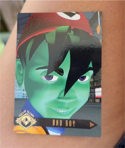 1995 Fleer Ultra ReBoot Bad Boy — front