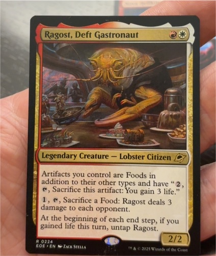 2025 Magic: The Gathering #224 Ragost, Deft Gastronaut — front