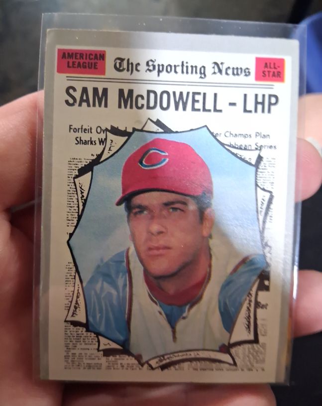 1970 Topps #469 Sam McDowell — front