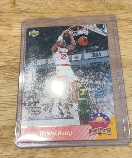 1992-93 Upper Deck #464 Robert Horry — front