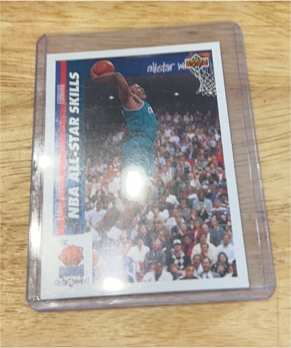 1991-92 Upper Deck #480 Larry Johnson NBA All-Star Skills — front