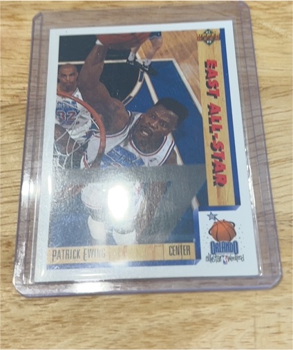 1991-92 Upper Deck #455 Patrick Ewing East All-Star — front
