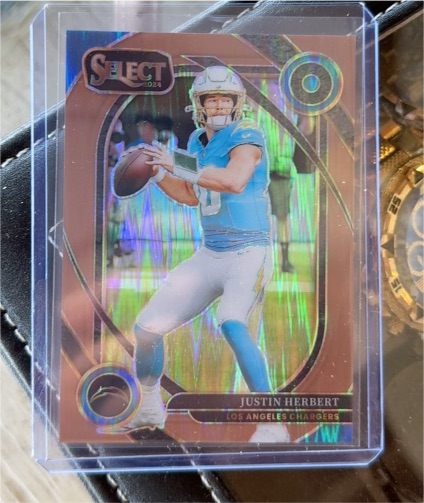 2024 Panini Select #232 Justin Herbert — front