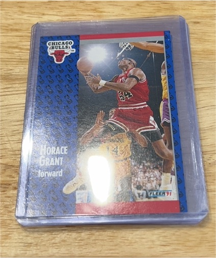 1991-92 Fleer #27 Horace Grant — front