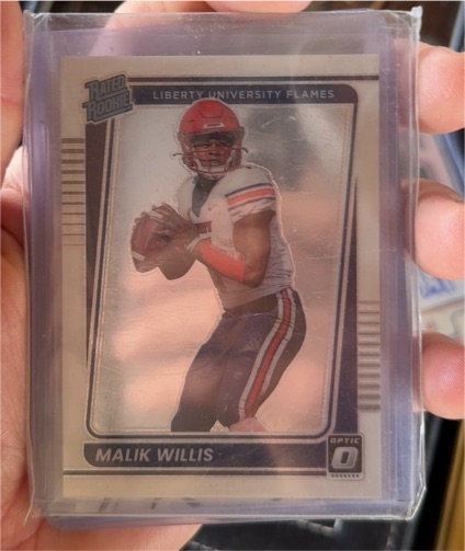 2022 Donruss Optic Rated Rookie #9 Malik Willis — front