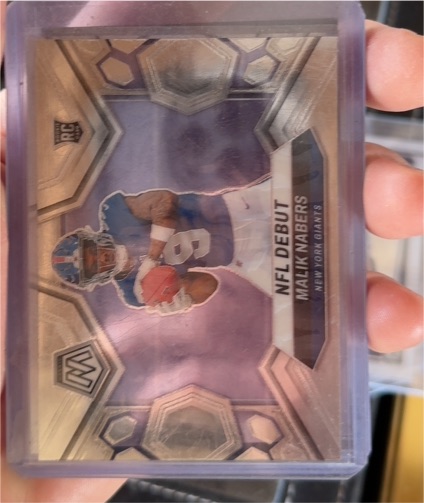 2024 Panini Mosaic NFL Debut #284 Malik Nabers — front