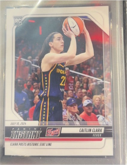 2024 Panini Instant #144 Caitlin Clark — front