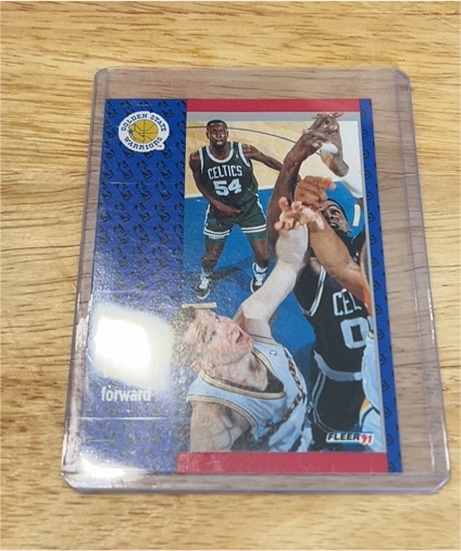 1991-92 Fleer #8 Larry Bird — front