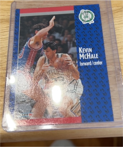 1991-92 Fleer #13 Kevin McHale — front
