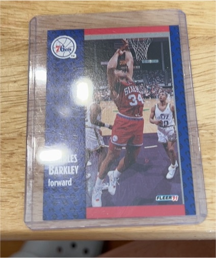 1991-92 Fleer #151 Charles Barkley — front