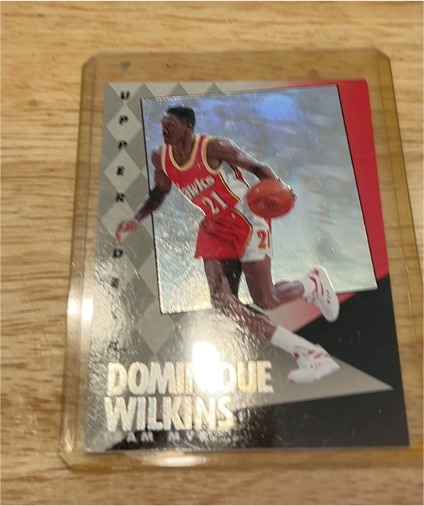 1992-93 Upper Deck MVP Holograms #1 Dominique Wilkins — front