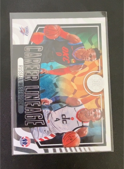2020-21 Panini Illusions Career Lineage #19 Russell Westbrook — front