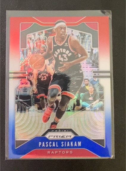 2019-20 Panini Prizm #156 Pascal Siakam — front
