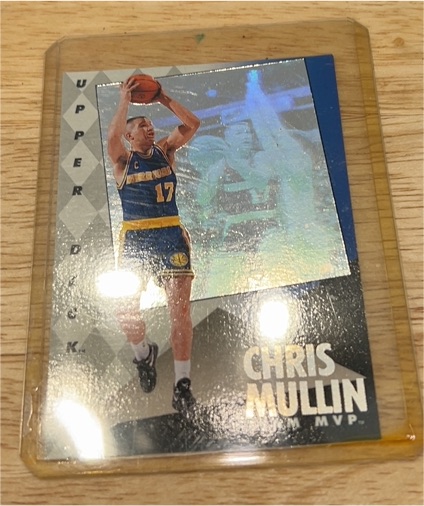 1992-93 Upper Deck MVP Holograms #9 Chris Mullin — front