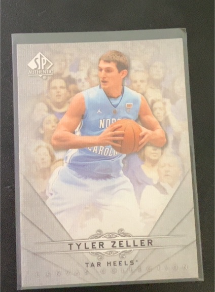 2012 Upper Deck SP Authentic Canvas Collection #CC-XX Tyler Zeller — front