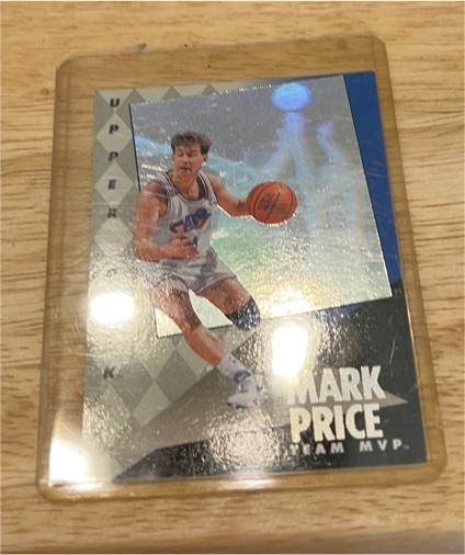1992-93 Upper Deck Team MVP #24 Mark Price — front
