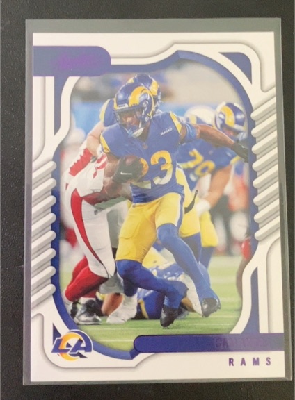 2022 Panini Absolute #35 Cam Akers — front