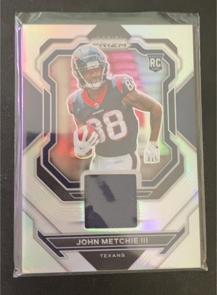 2022 Panini Prizm Premier Jerseys #PJ-JM John Metchie III — front