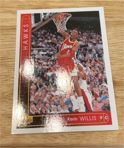 1993-94 Upper Deck #117 Kevin Willis — front