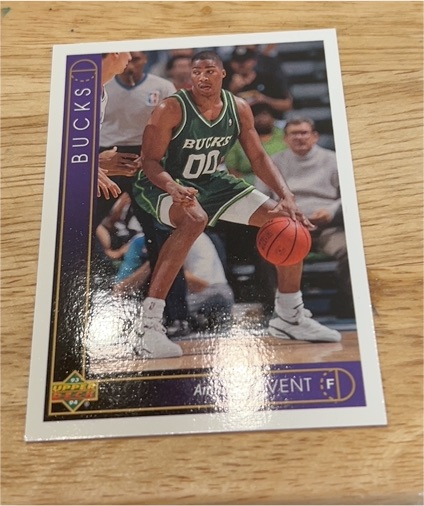 1993-94 Upper Deck #115 Anthony Avent — front