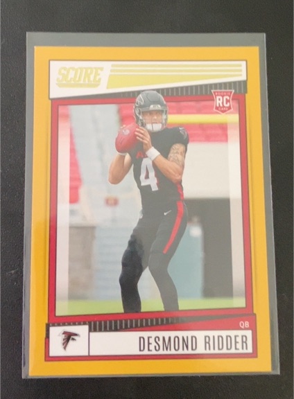 2022 Panini Score #303 Desmond Ridder — front