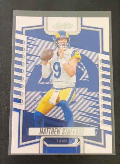 2023 Panini Absolute #19 Matthew Stafford — front