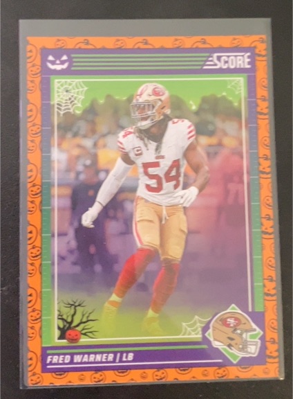 2024 Score-A-Treat #249 Fred Warner — front
