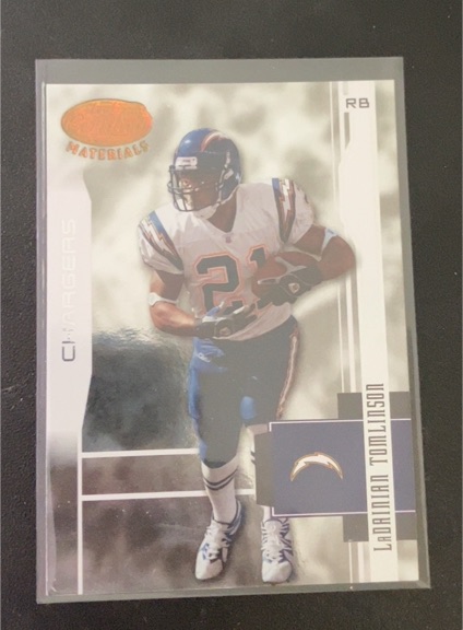 2003 Leaf Certified Materials #109 LaDainian Tomlinson — front
