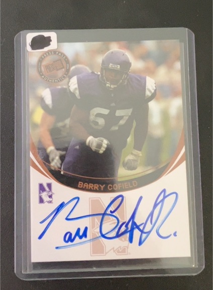 2006 Press Pass Autographs Bronze #10 Barry Cofield Auto — front