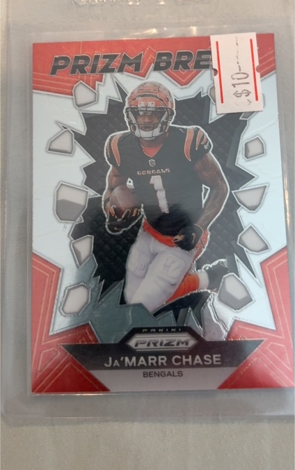 2023 Panini Prizm Prizm Break #PB-10 Ja'Marr Chase — front