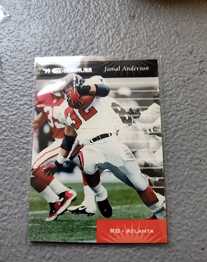 1999 Donruss #5 Jamal Anderson — front