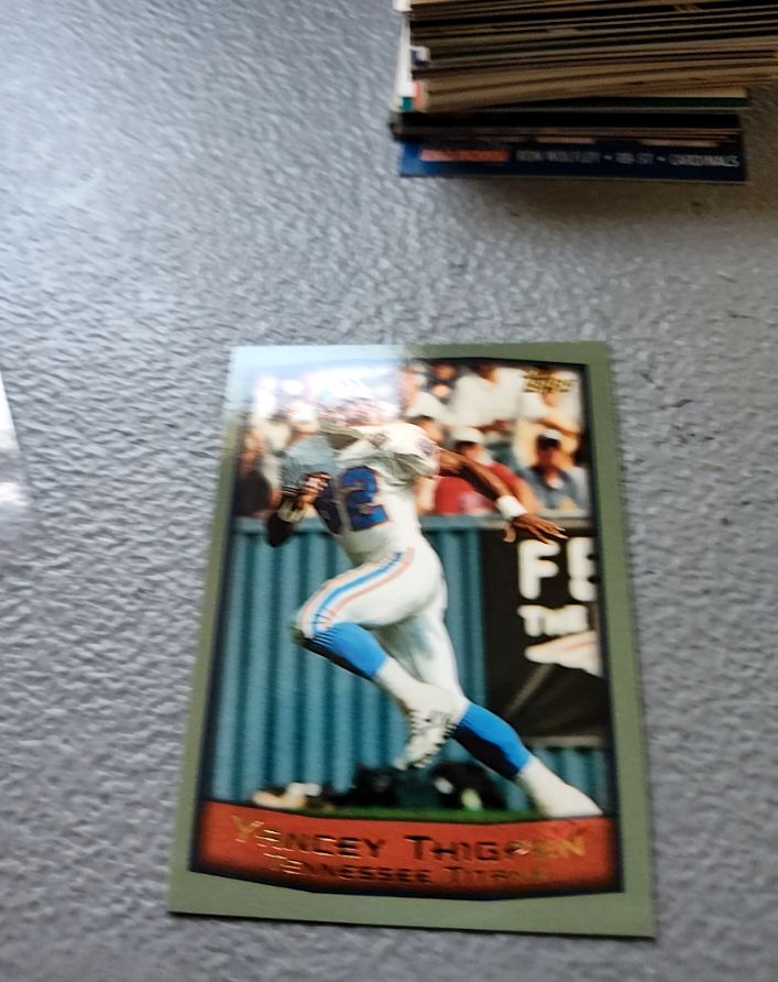 1999 Topps #320 Yancey Thigpen — front