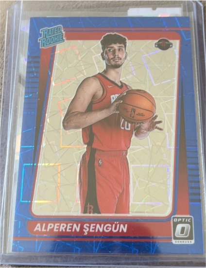 2021-22 Donruss Optic #169 Alperen Şengün — front