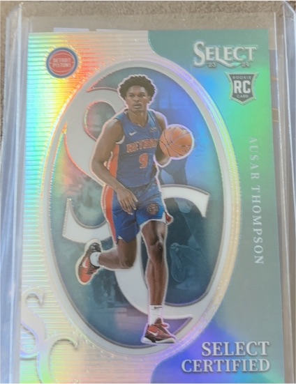 2023-24 Panini Select #11 Ausar Thompson Select Certified — front