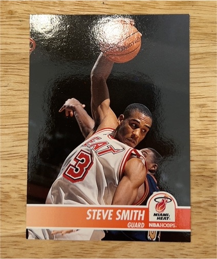 1994-95 NBA Hoops #115 Steve Smith — front