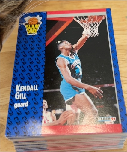 1991-92 Fleer #232 Kendall Gill — front