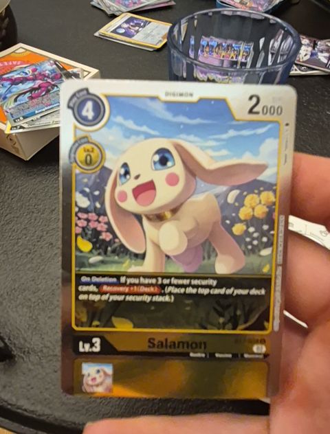 2024 Digimon Card Game BT2-034 Salamon — front